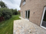 Terrasse - Neuwertige, ruhig gelegene DHH in Großenkneten.