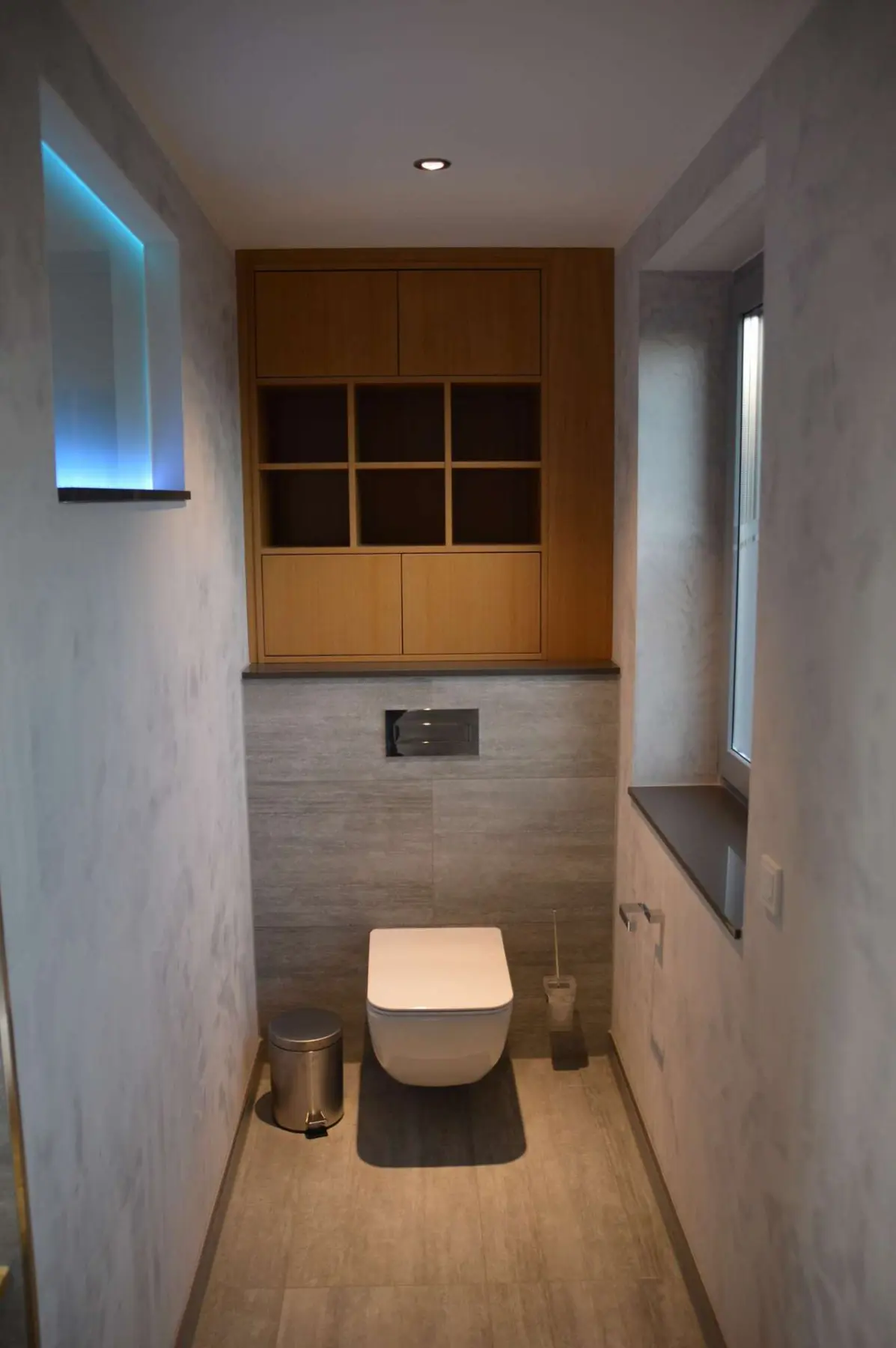 WC im Badezimmer